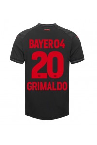 Fotbalové Dres Bayer Leverkusen Alejandro Grimaldo #20 Domácí Oblečení 2023-24 Krátký Rukáv